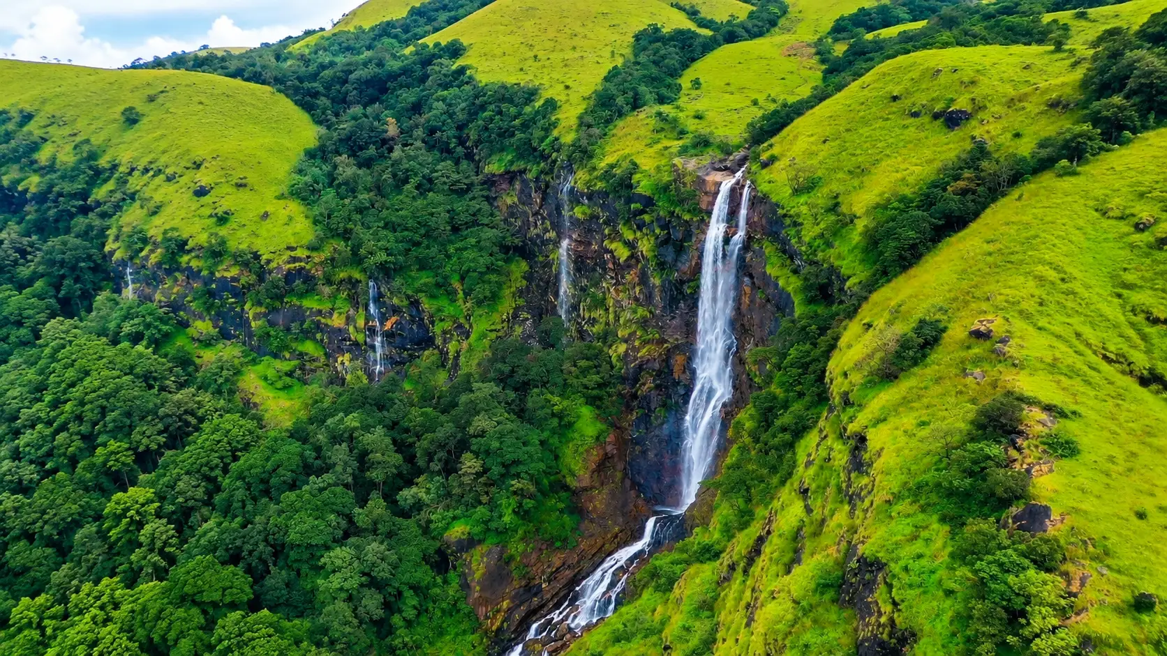 Bandaje Falls, Western Ghats ,karnataka