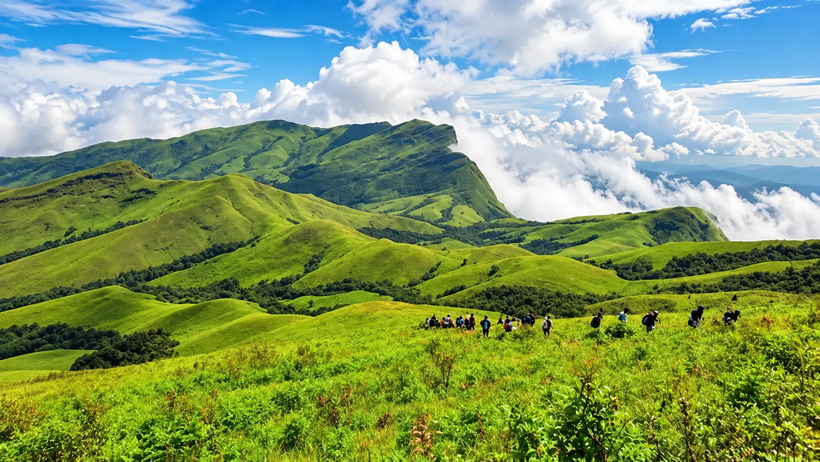 Kudremukh Peak,Karnataka